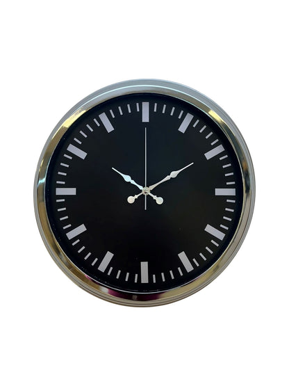 Zentime 40 Cm Krom Şık Duvar Saati