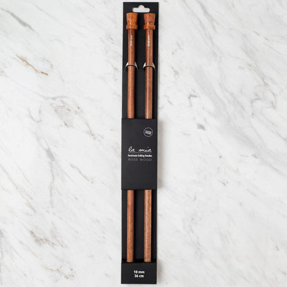 La Mia Rosewood 10 mm 36 cm Ahşap Örgü Şişi