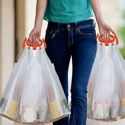 BUFFER® Ergonomik Poşet Taşıma Aparatı – Ağır Yük Taşıyıcı Tutacak, Elden Kesme Yapmayan Kolay Taşıma Kancası, Market ve Alışveriş Çantası Taşıyıcısı