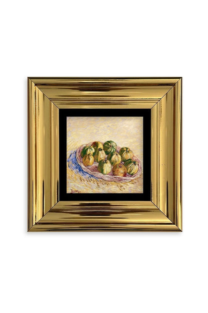 Van Gogh Çerçeveli Taş Tablo 20 cm