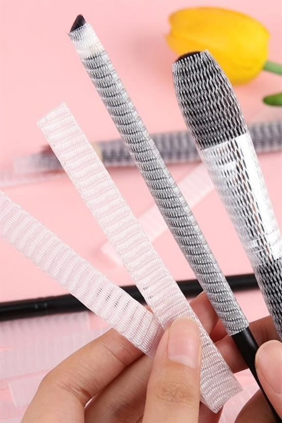 BUFFER® Makyaj Far Allık Kontür Eyeliner Fırça Malzemeleri Ürünleri Koruyucu File Kapak Örgü Kılıf S