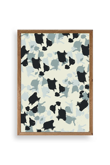 Desen Ahşap Çerçeveli Tablo 23 x 30