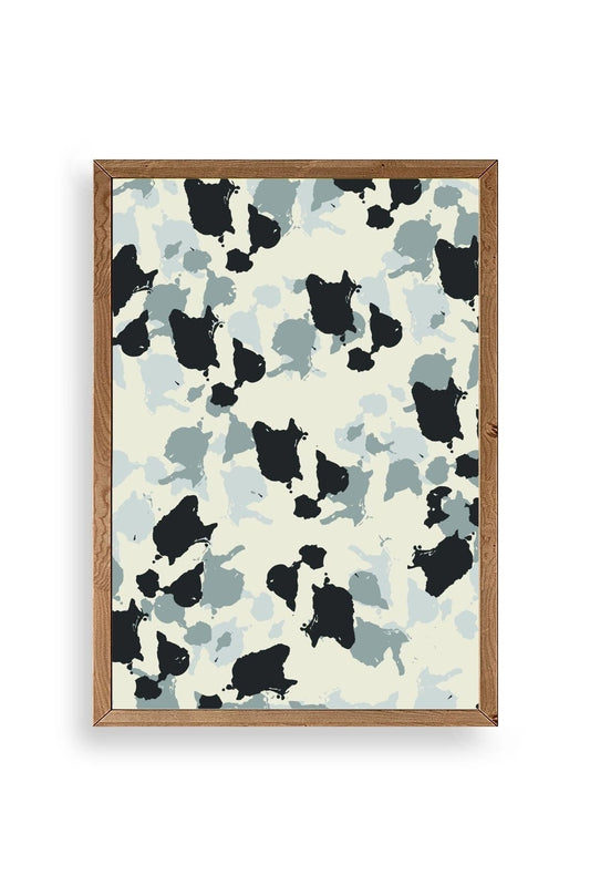 Desen Ahşap Çerçeveli Tablo 23 x 30