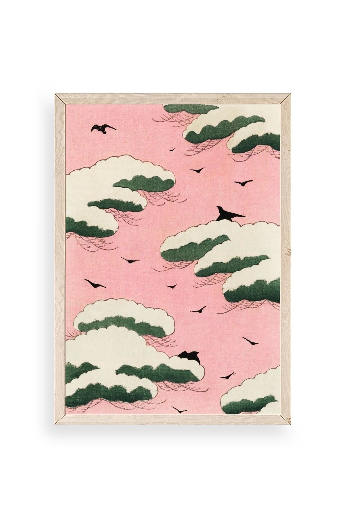 Bitjutsi Sekai Ahşap Çerçeveli Tablo 50 x 70