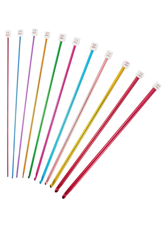 Örgü Tığ Metalize 25 cm  4,5 Numara