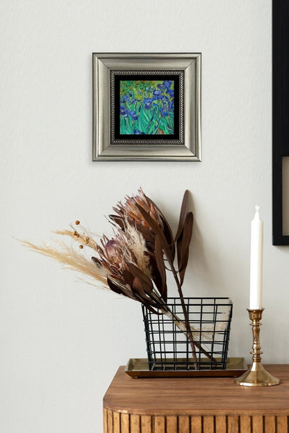 Van Gogh Çerçeveli Taş Tablo 20 cm