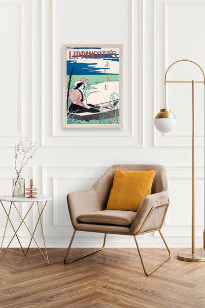 Lippincott's Ahşap Çerçeveli Tablo 23 x 30