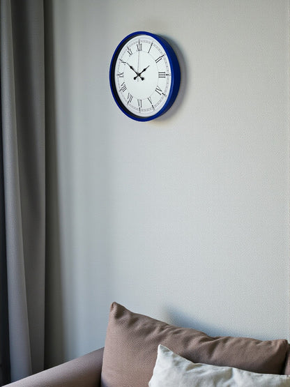 Zentime 36 Cm Lacivert Dekoratif Duvar Saati