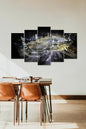 Kabe Manzarası 5 Parçalı Mdf Tablo 60 x 100