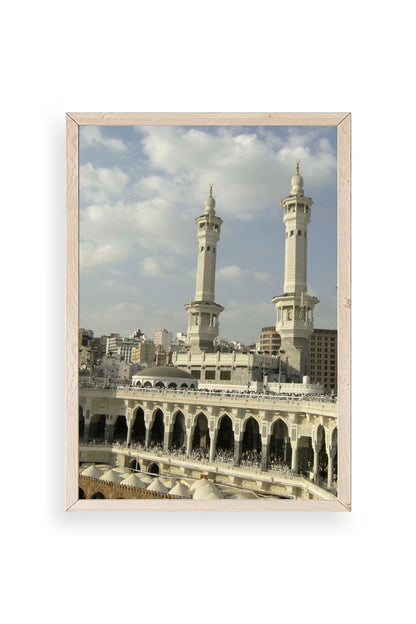 Kabe Camii Ahşap Çerçeveli Tablo 50 x 70