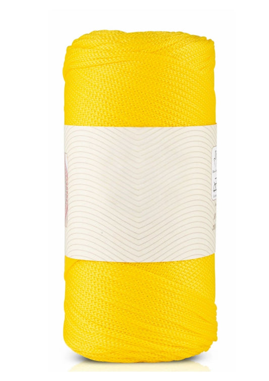 Makrome İpi 3mm Polyester Koyu Sarı
