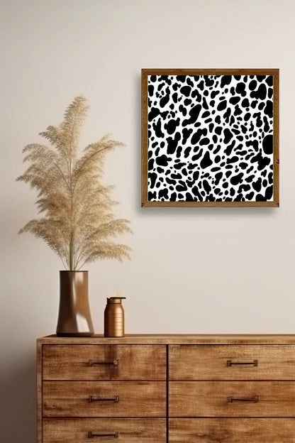 Desen Ahşap Çerçeveli Tablo 23 x 23