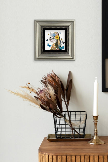 Van Gogh Çerçeveli Taş Tablo 20 cm