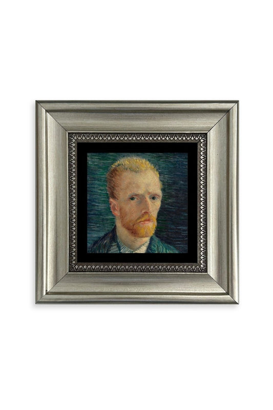 Van Gogh Çerçeveli Taş Tablo 20 cm