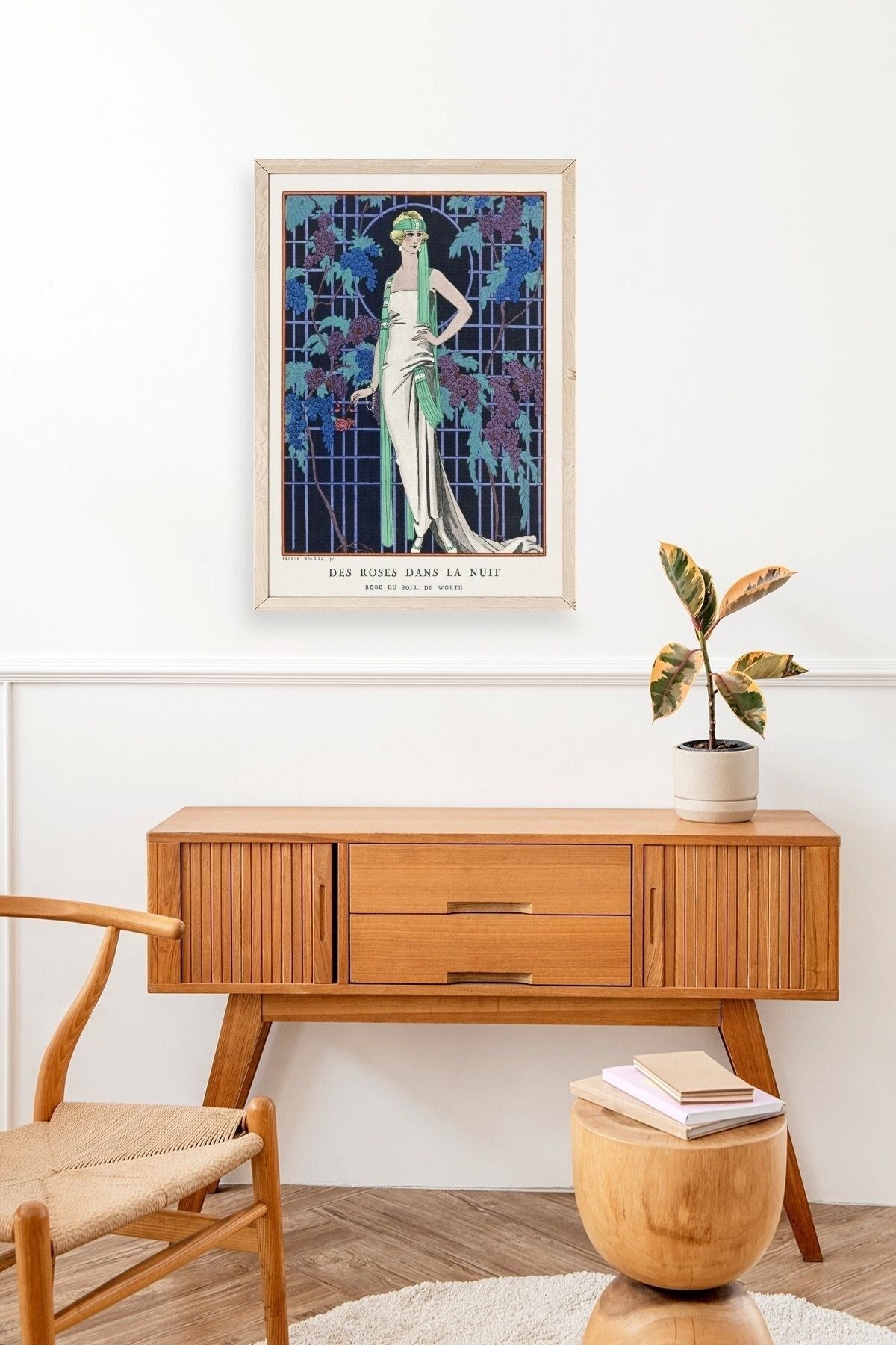 George Barber Ahşap Çerçeveli Tablo 23 x 30