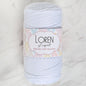 Loren Polyester Soft Macrame Optik Beyaz El Örgü İpi - LM001 - 34426