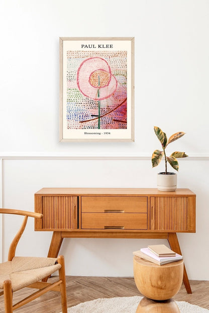 Paul Klee Ahşap Çerçeveli Tablo 17 x 23