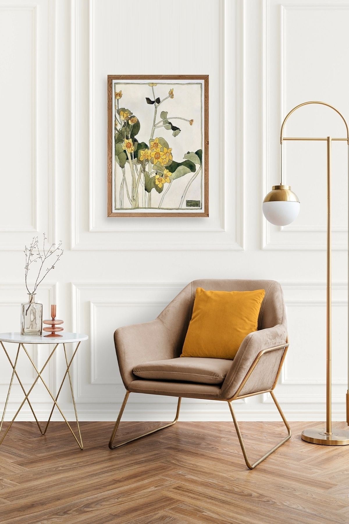 El Greco Ahşap Çerçeveli Tablo 30 x 42