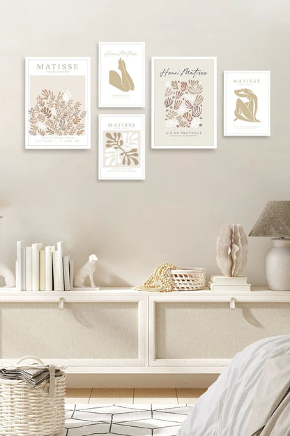 Matisse 5'li Tablo 30 x 40