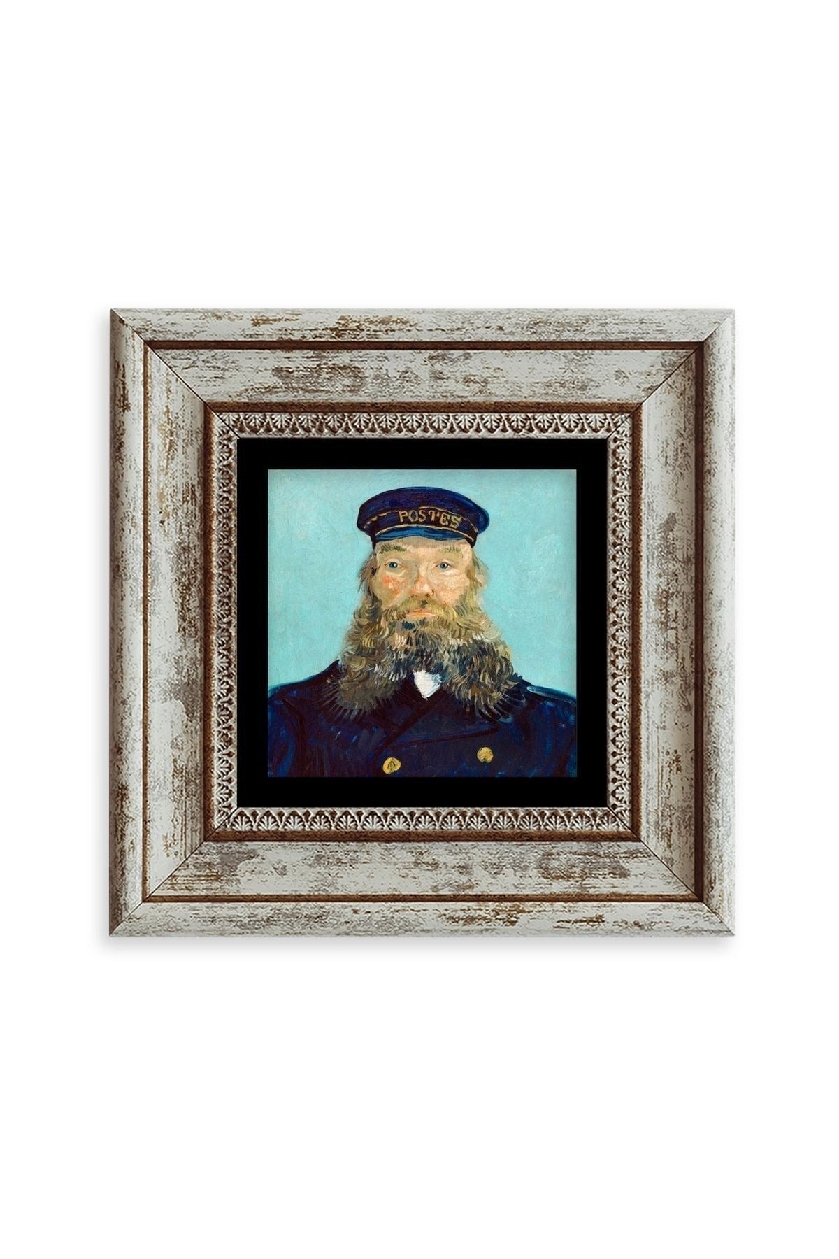 Van Gogh Çerçeveli Taş Tablo 20 cm