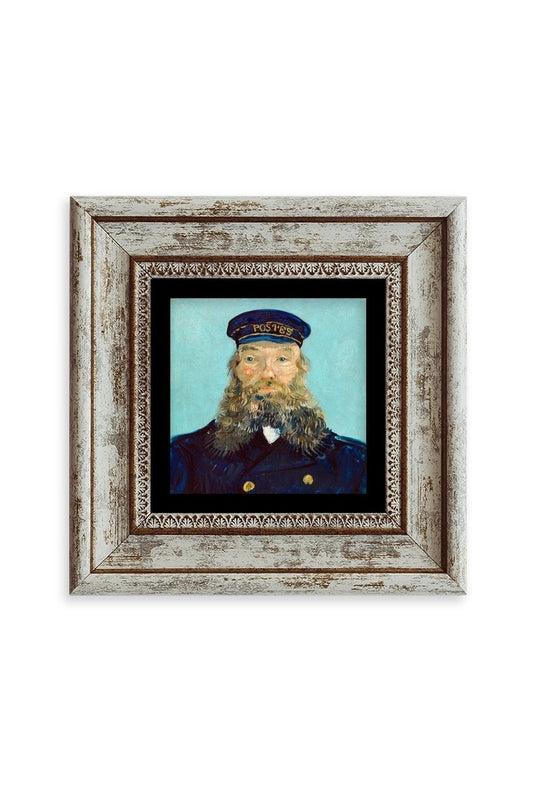 Van Gogh Çerçeveli Taş Tablo 20 cm