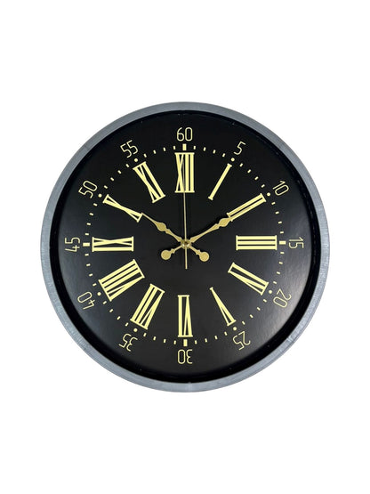 Zentime 36 Cm Gri Dekoratif Duvar Saati