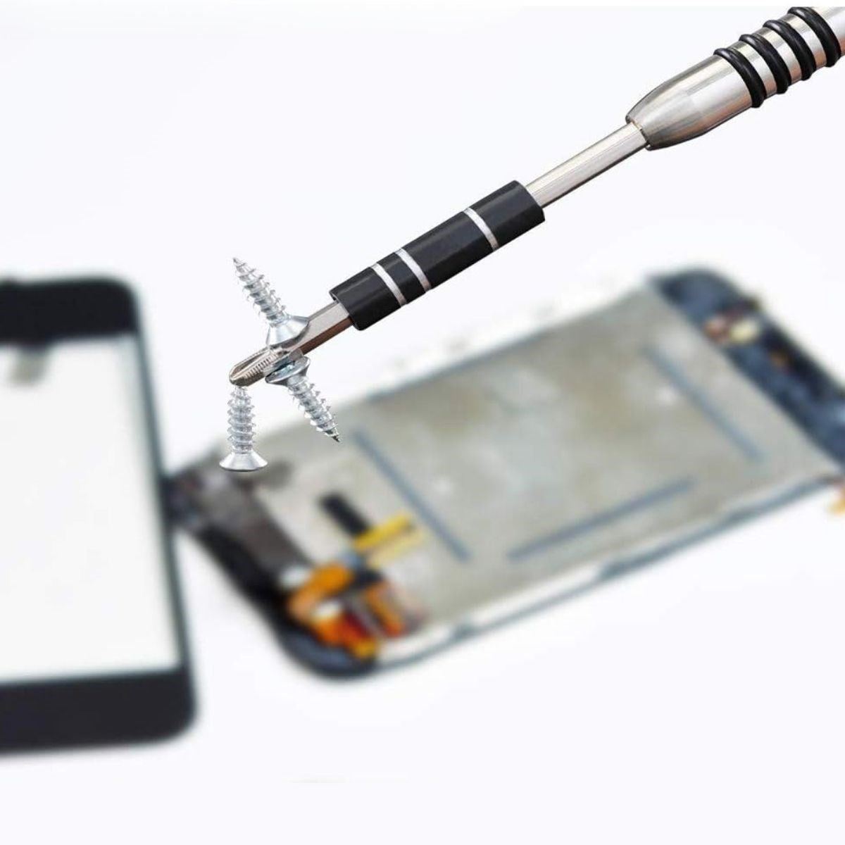 BUFFER® Hassas Tornavida Seti Bilgisayar Pc Telefon Onarım Aracı Seti Manyetik 115 in 1 Tornavida Seti