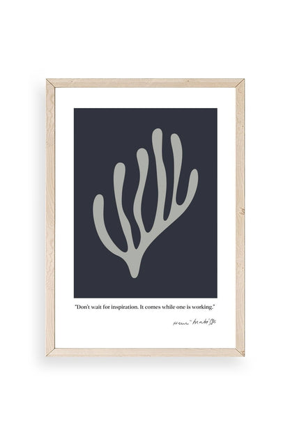 Henri Matisse Ahşap Çerçeveli Tablo 30 x 42