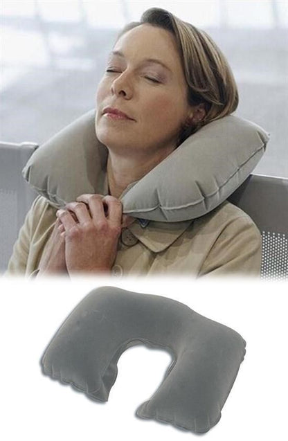 BUFFER® Seyahat Yolculuk Uyku Boyun Yastığı Ergonomik Ortopedik Yastık