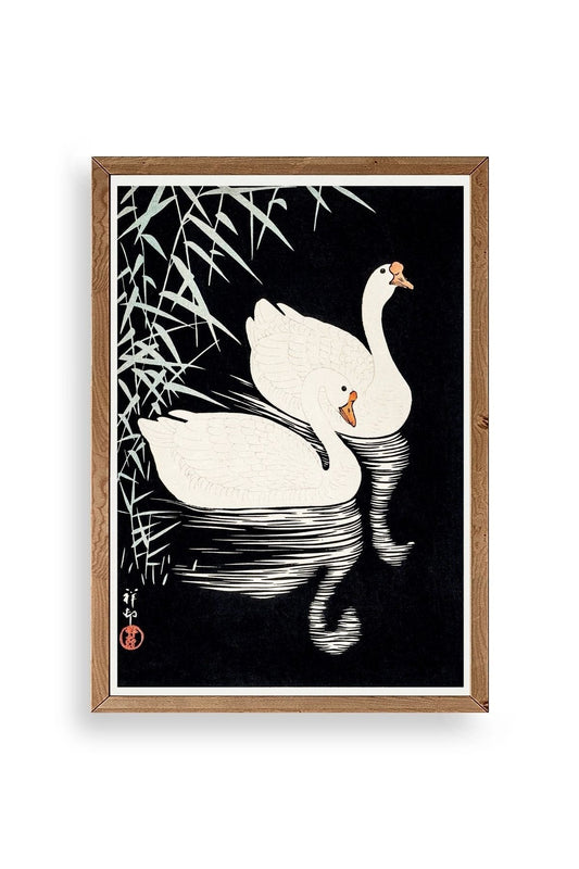 Sepia Herbes Ahşap Çerçeveli Tablo 50 x 70