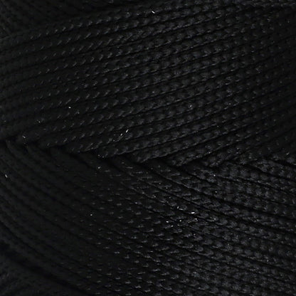 Loren Polyester Soft Macrame Siyah El Örgü İpi - LM040 - 34445