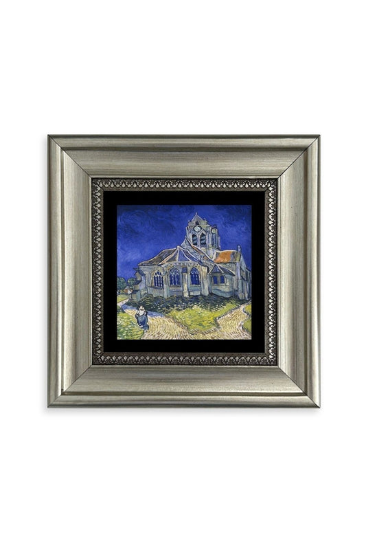 Van Gogh Çerçeveli Taş Tablo 20 cm