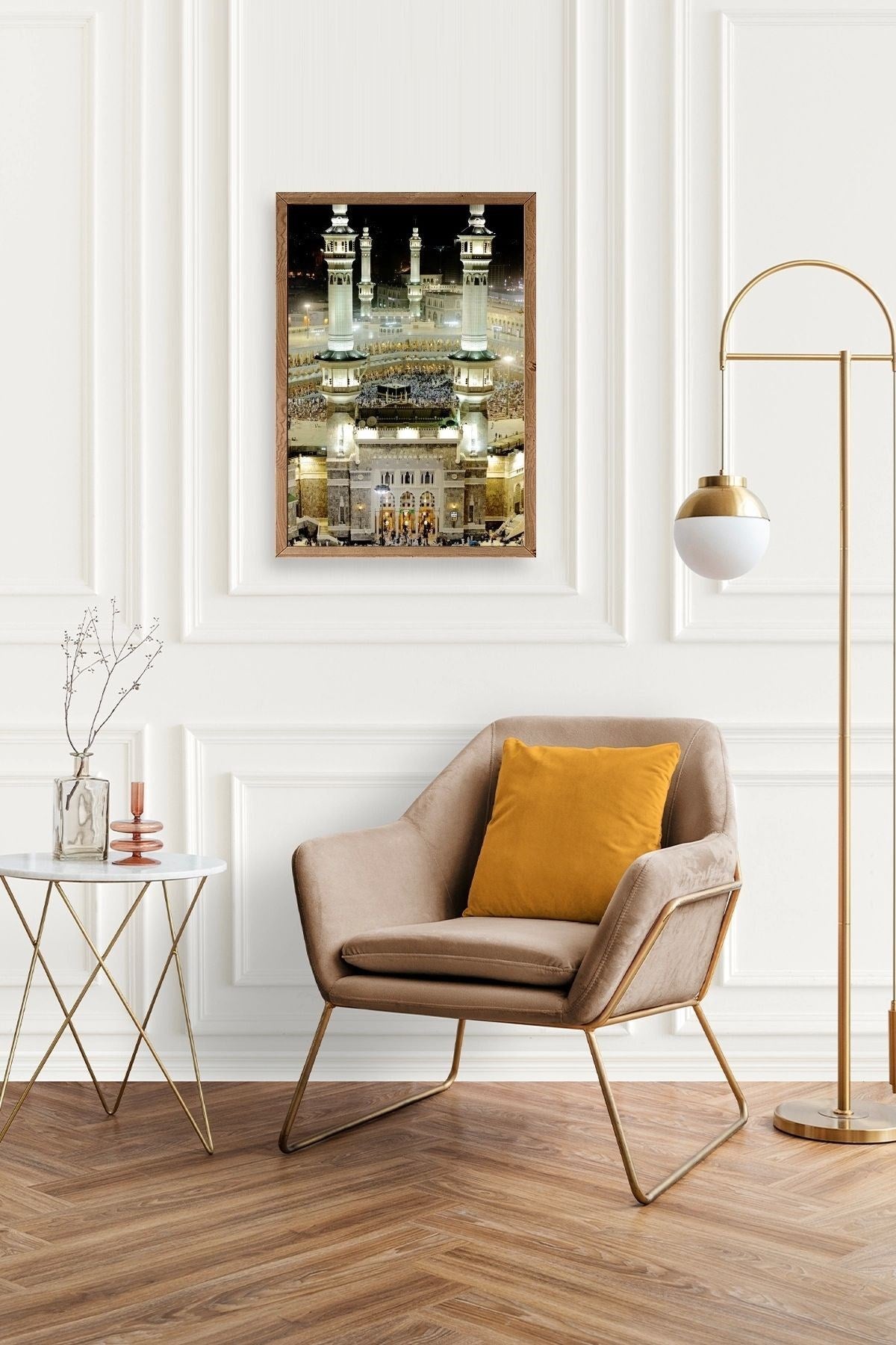 Kabe Ahşap Çerçeveli Tablo 17 x 23