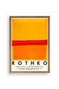 Rothko Ahşap Çerçeveli Tablo 23 x 30