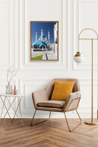 Kabe Camii Ahşap Çerçeveli Tablo 30 x 42