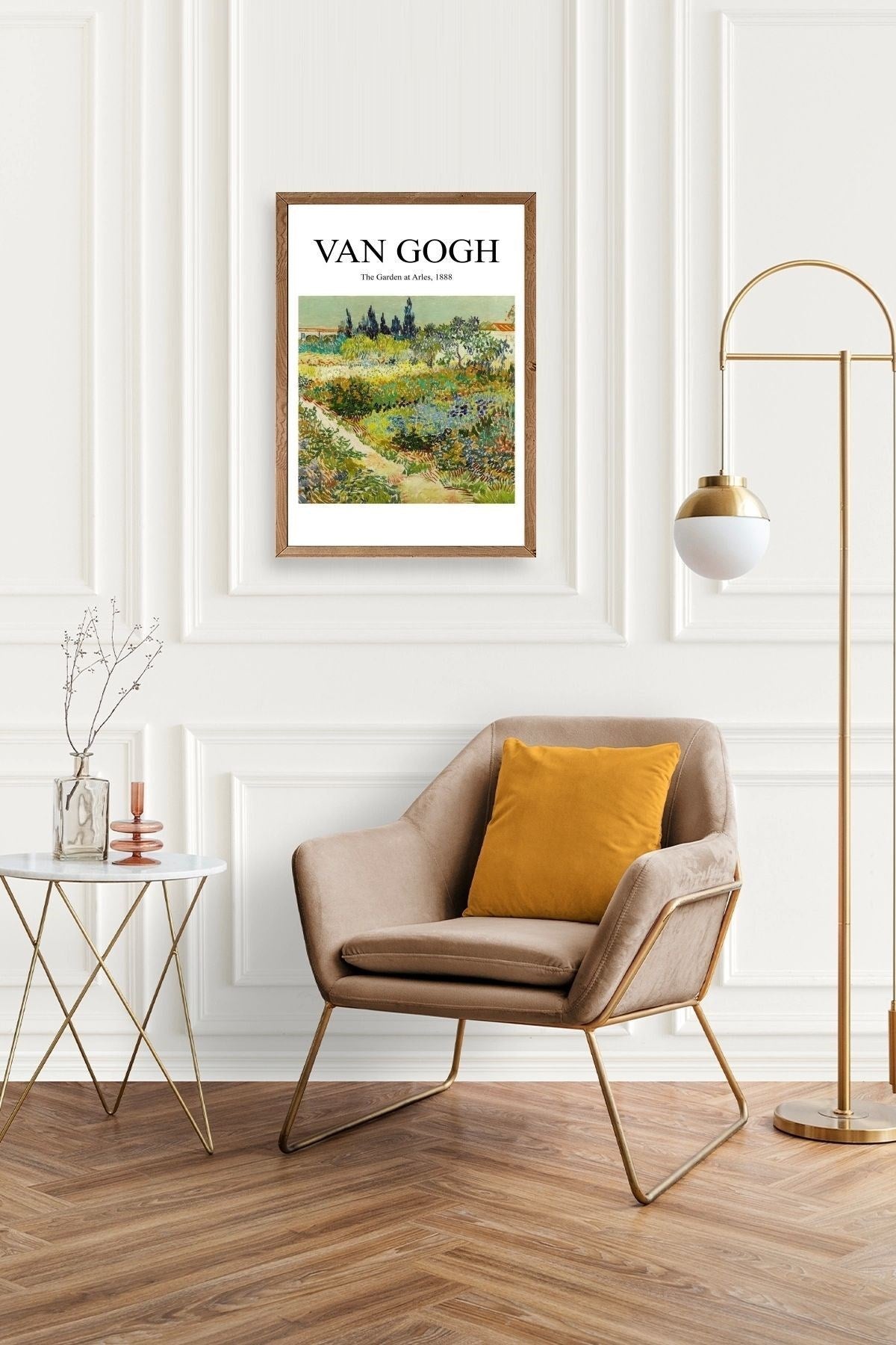 Van Gogh Ahşap Çerçeveli Tablo 50 x 70