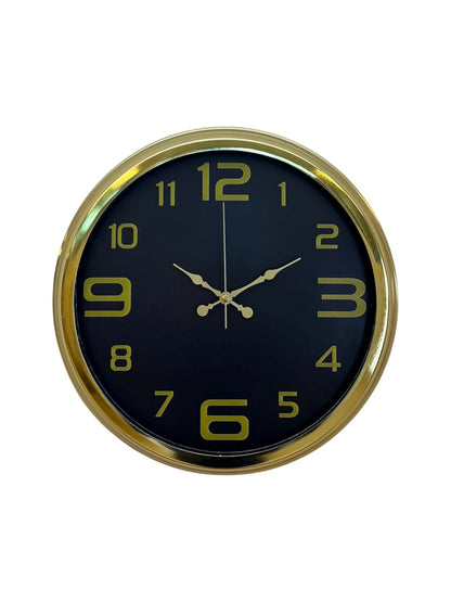 Zentime 40 Cm Gold Lüks Duvar Saati