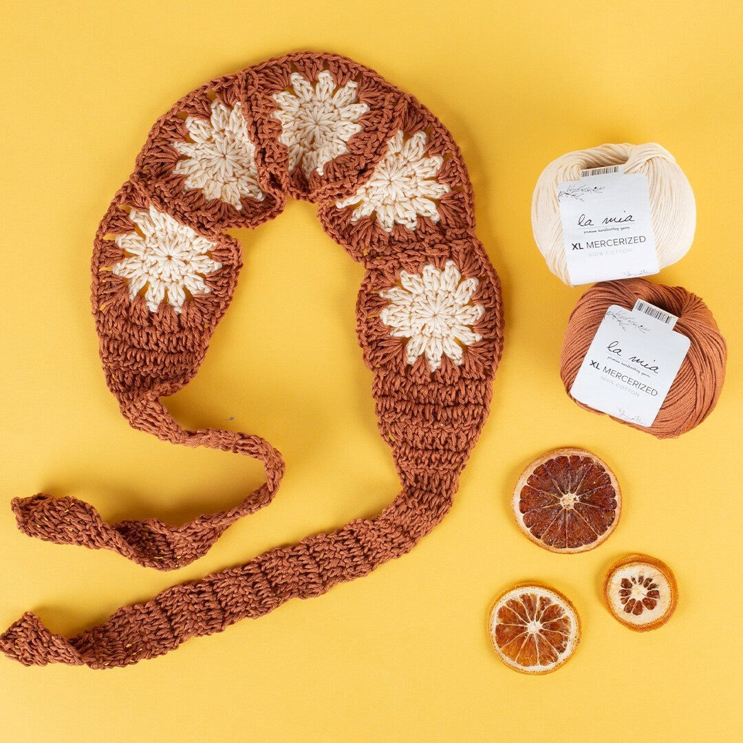 La Mia XL Mercerized Cam Göbeği El Örgü İpi - 123 - 33766