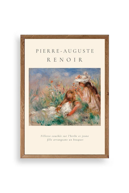Pierre-Aguste Renoir Ahşap Çerçeveli Tablo 23 x 30