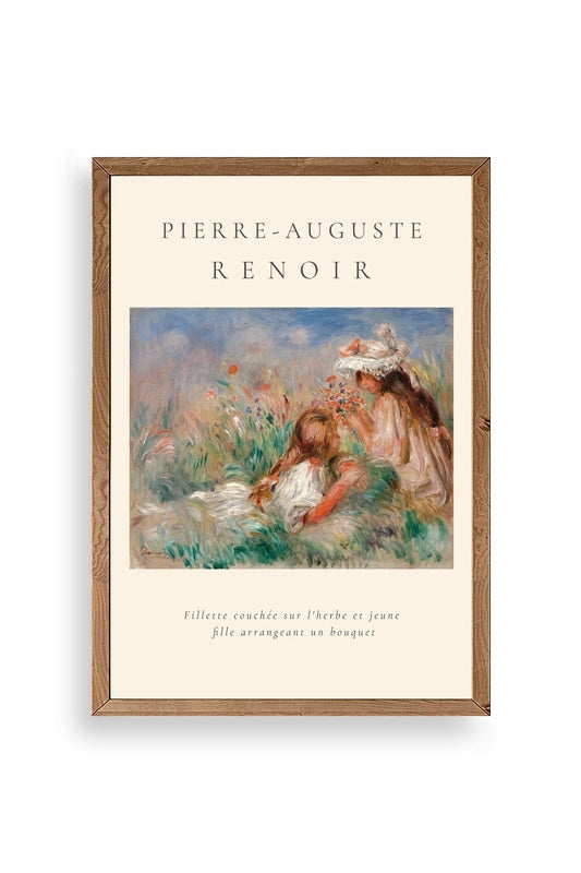 Pierre-Aguste Renoir Ahşap Çerçeveli Tablo 23 x 30