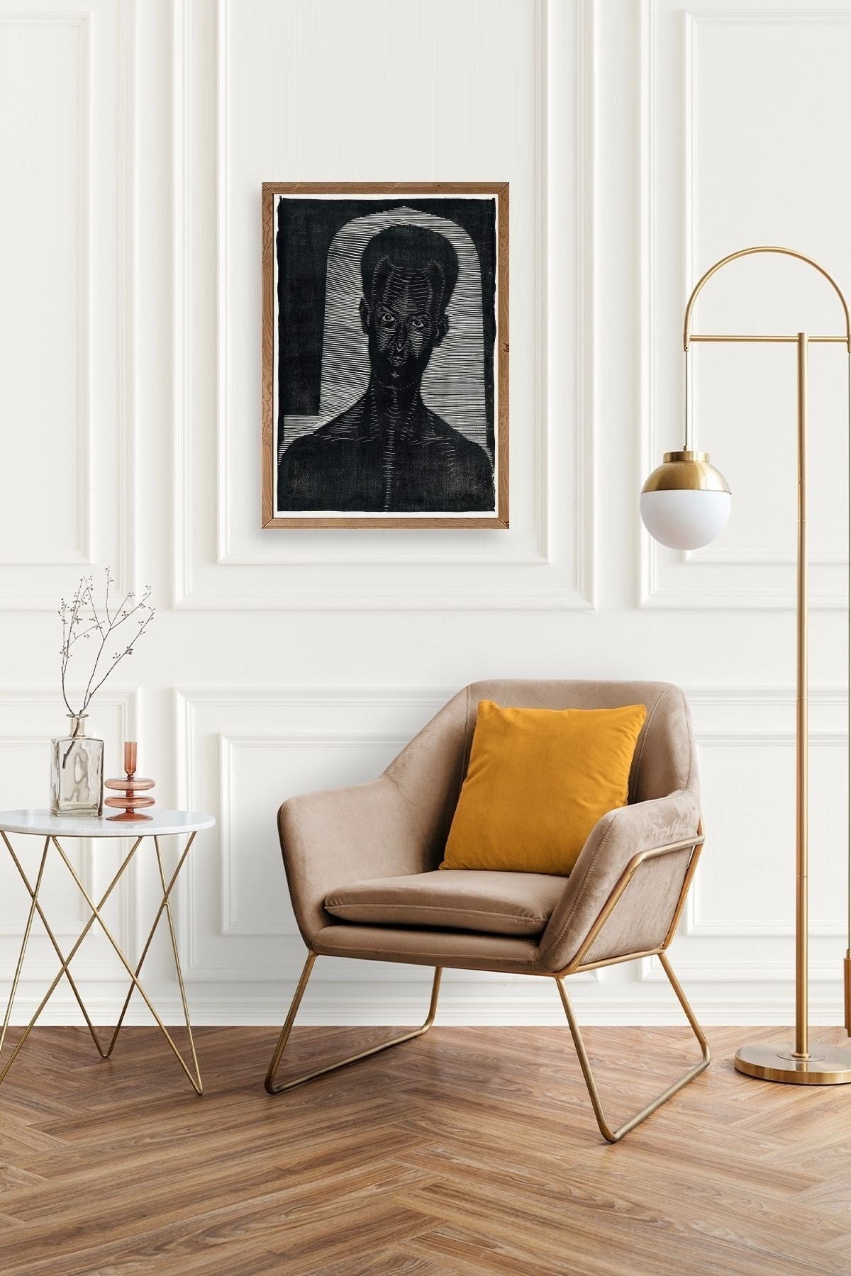 Samuel Jessurun Ahşap Çerçeveli Tablo 23 x 30