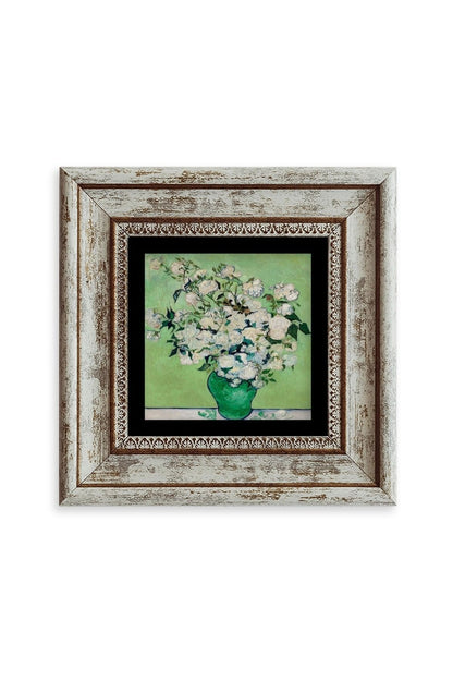 Van Gogh Çerçeveli Taş Tablo 20 cm