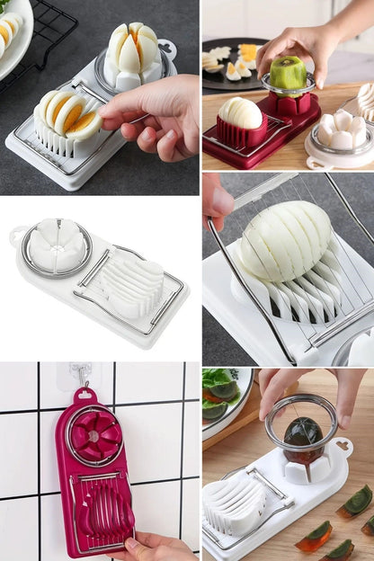 BUFFER® Çok Fonksiyonlu Eşit Yumurta ,Meyve Dilimleyici Kesici Aparat