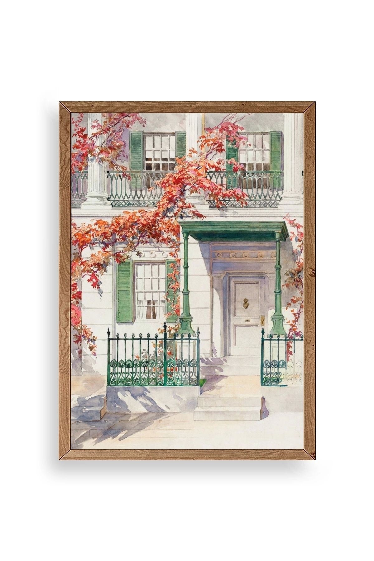 Gilbert Sackerman Ahşap Çerçeveli Tablo 50 x 70