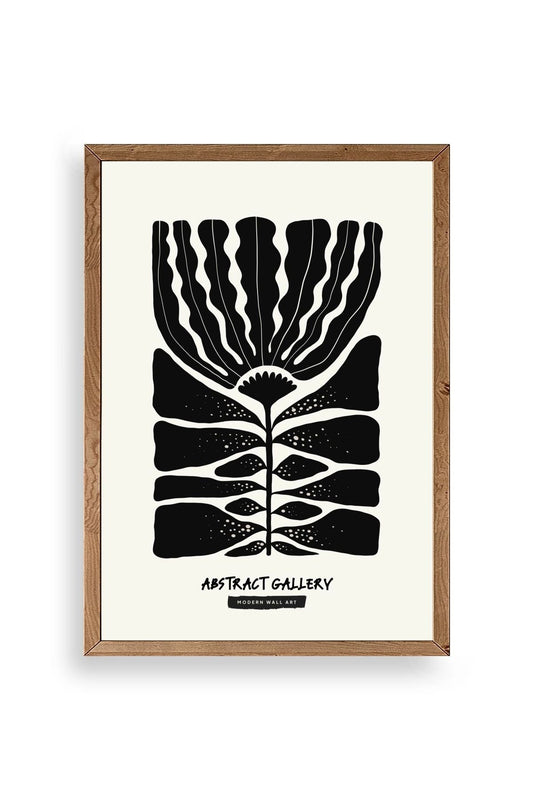 Modern Ahşap Çerçeveli Tablo 23 x 30