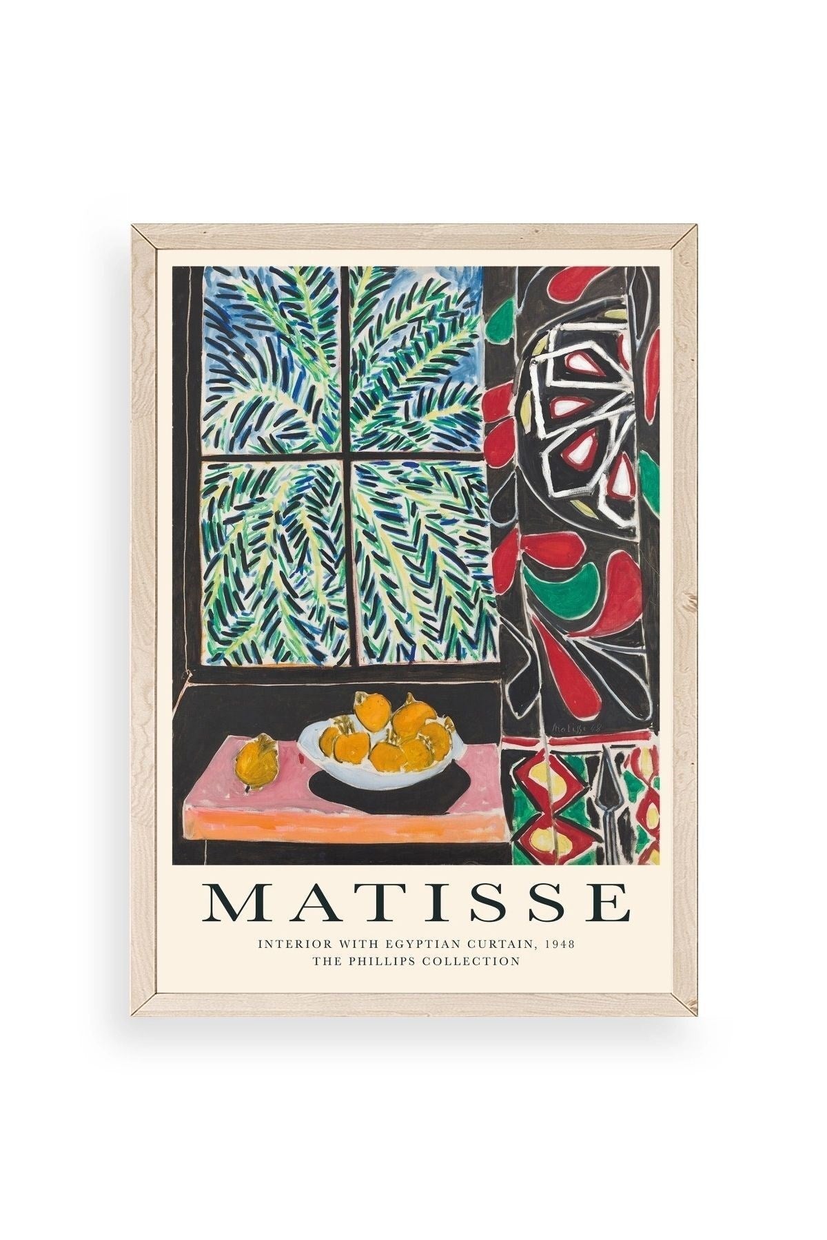 Matisse Ahşap Çerçeveli Tablo 50 x 70