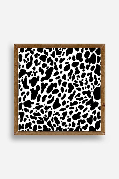 Desen Ahşap Çerçeveli Tablo 23 x 23