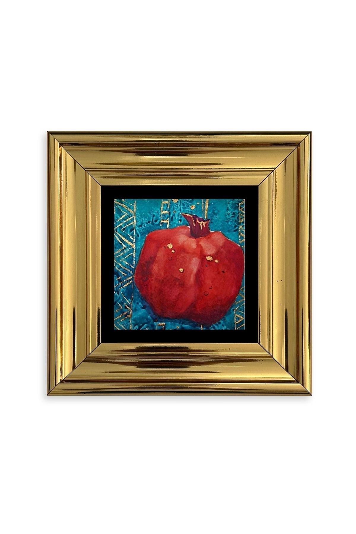 Bereket Narı Çerçeveli Taş Tablo 20 cm