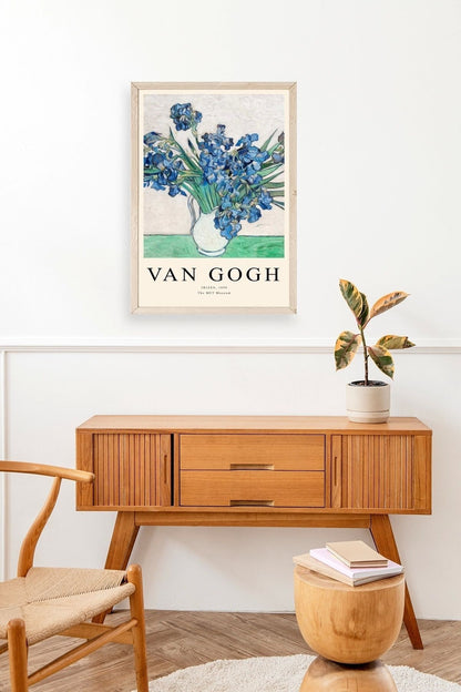 Van Gogh Ahşap Çerçeveli Tablo 30 x 42