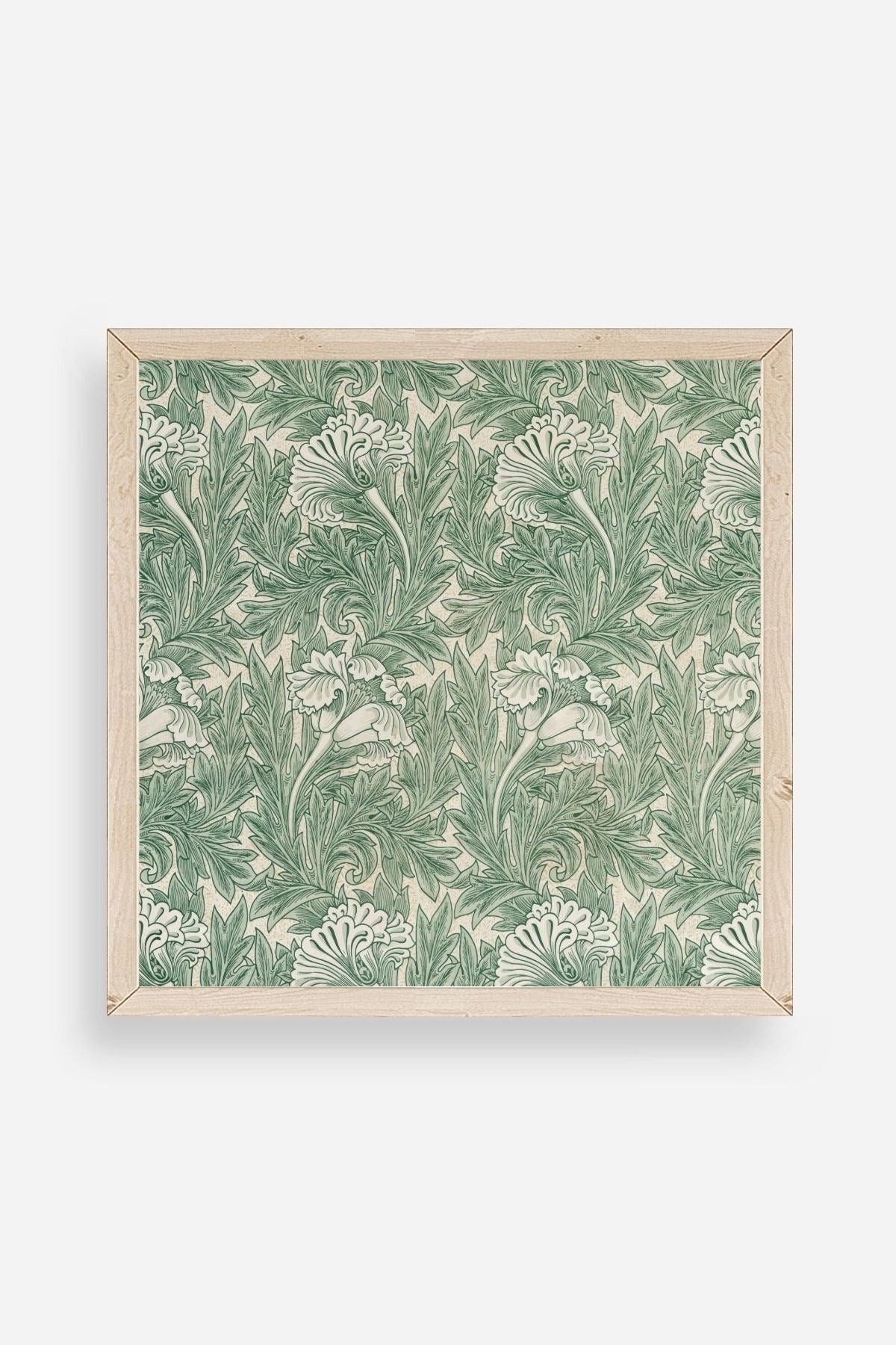 Çiçek Ahşap Çerçeveli Tablo 23 x 23